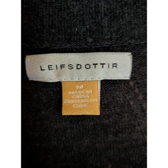 Anthropologie Leifsdottir Womens Size M Sweater Wool Cashmere Blend Ruffle Boho - Picture 8 of 11